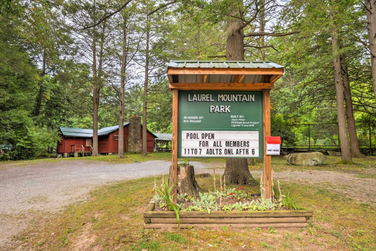 Pet-Friendly Pennsylvania Vacation Rental With Pool! Laughlintown Екстериор снимка